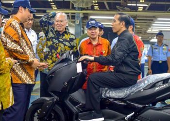 Ekspor Sepeda Motor Yamaha Tembus 1,5 Juta