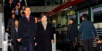 Dua Korea Lakukan Groundbreaking Proyek Pembangunan Kereta