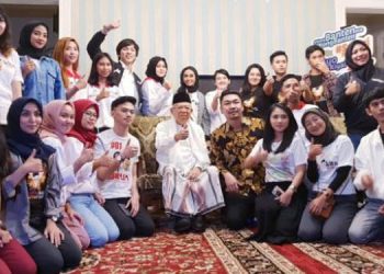Jumpa Milenial, Ma’ruf Amin Ngaku Suka Krisdayanti