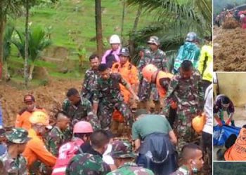 Update Longsor di Sukabumi: 107 Jiwa Tertimbun, 9 Meninggal Dunia