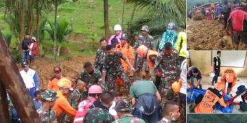 Update Longsor di Sukabumi: 107 Jiwa Tertimbun, 9 Meninggal Dunia