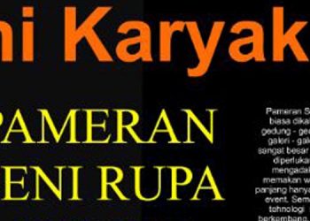 Pameran Seni Rupa Online “Ini Karyaku” Digelar 10 – 28 Februari 2019