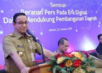 Anies: Pemda DKI Jakarta Perlu Tekanan Pers