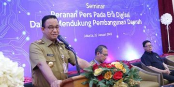 Anies: Pemda DKI Jakarta Perlu Tekanan Pers