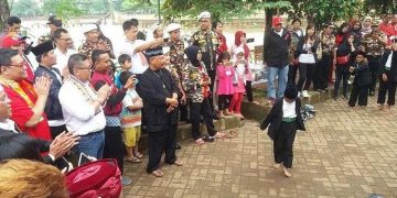 Hasto Sampaikan Gagasan Bung Karno untuk Pesilat Setu Babakan