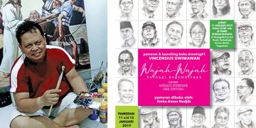 Wajah Wartawan dalam Drawing Karya Sius