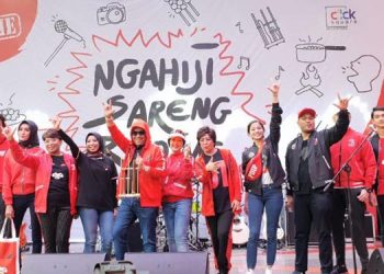 Meriahnya ‘Ngahiji Bareng Red Me’ di Bandung