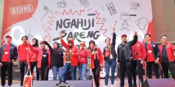 Meriahnya ‘Ngahiji Bareng Red Me’ di Bandung