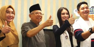Pesinetron Adly Fairuz Berharap Kakeknya Ma’ruf Amin Menang Pilpres