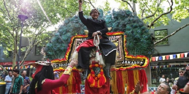 Budaya Jatim dan Papua Ramaikan Festival Mulktikultural di Canberra