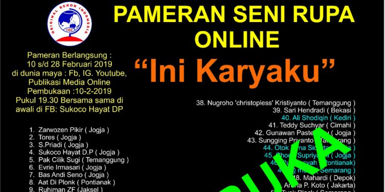Pameran Lukisan Online, Membangun Galeri Milenial