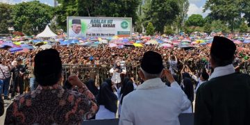 Ma’ruf Amin Hadiri Harlah NU Ke-96 di Wonosobo