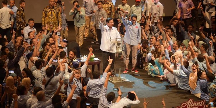 HIPMI, Kepala di Sana Hatinya di Prabowo-Sandi