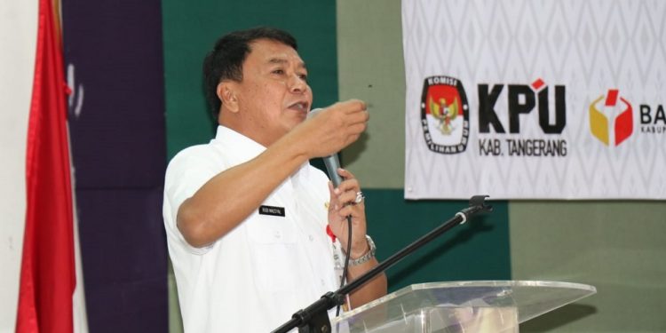 Sekda Kab. Tangerang Pimpin Rakor  Persiapan Pemilu 2019