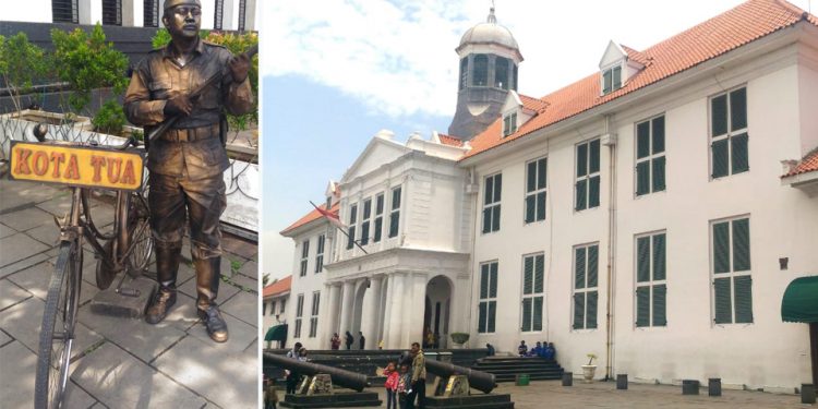 Idris pun Jadi Patung Bung Tomo