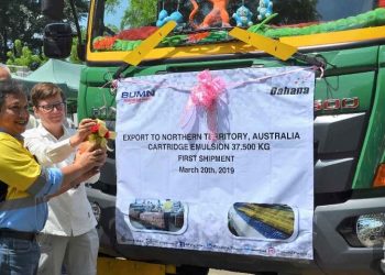 Dahana Ekspor 8 Kontainer Bahan Peledak ke Australia