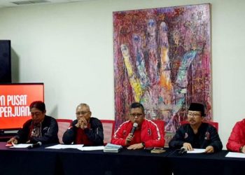 Ada Naga Merah dan Naga Hijau di Gedung DPP PDI Perjuangan