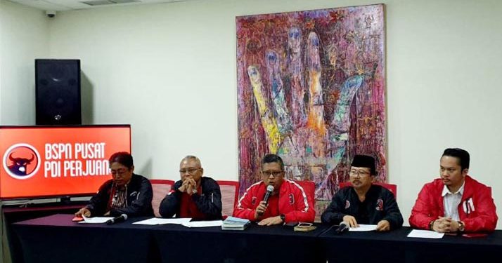 Ada Naga Merah dan Naga Hijau di Gedung DPP PDI Perjuangan