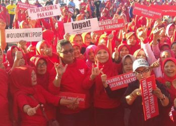 Di Lampung, ‘Ayo Goyang Jempol Jokowi Gaspol’