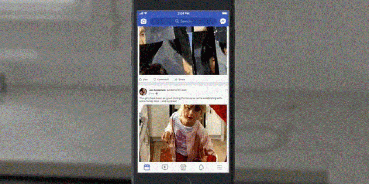 Facebook Beri  Opsi Baru  Posting Foto 3D