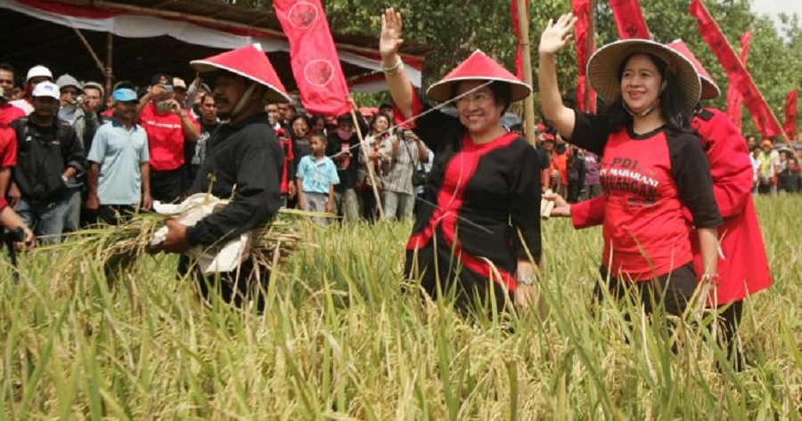  Megawati Ajak Para Pemuda Mau Bertani
