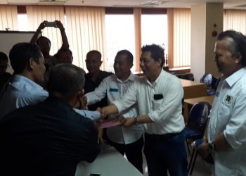 Duet Sayid dan Sibatangkayu Daftar ke Panitia Konferprov PWI Jaya