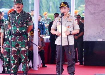 Apel Gabungan Awali Masa Tenang