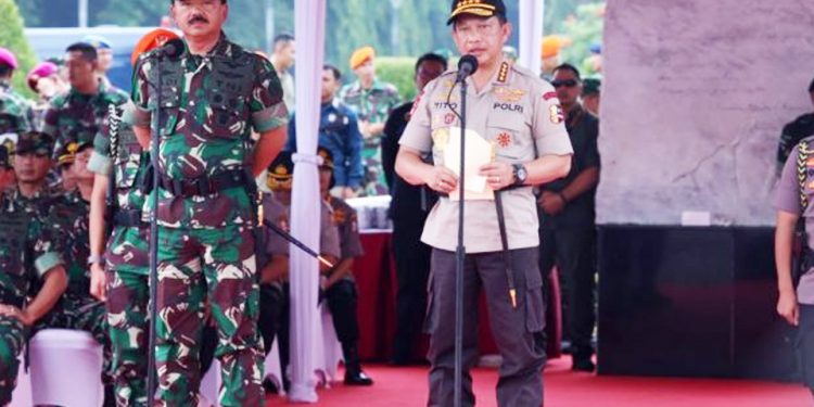 Apel Gabungan Awali Masa Tenang