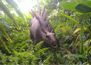 “Dinosaurus” Bikin Gaduh Taman Mini