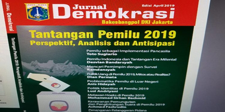 Bakesbangpol DKI Luncurkan “Jurnal Demokrasi”