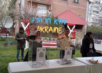 Mencoblos di Dinginnya Cuaca Ukraina