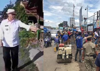 “Perang” di Ruas Palima – Pasar Baros