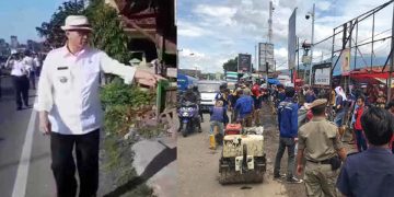 “Perang” di Ruas Palima – Pasar Baros