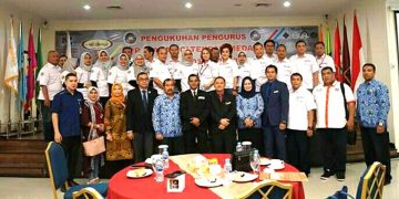 Pengukuhan DPP Ikaba Poltekpar Medan
