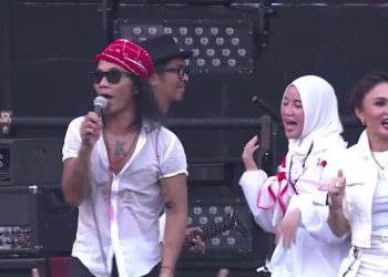 Meriahnya ‘Pesta’ Jokowi-Ma’ruf Amin di GBK Senayan