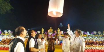 Ribuan Lampion Perdamaian di Borobudur