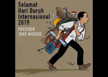 Jokowi Minta Buruh Profesional dan Kerja Keras