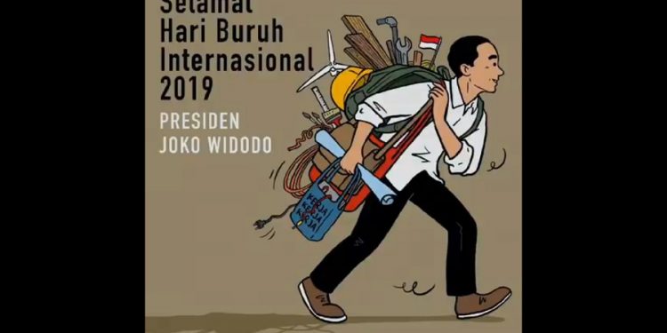 Jokowi Minta Buruh Profesional dan Kerja Keras