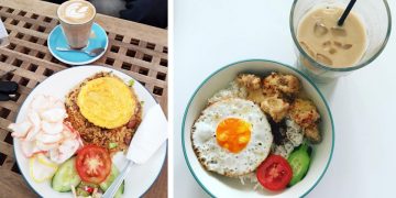Makannya Spaghetti Buah Hati, Minumnya Es Kopi Susu Omni