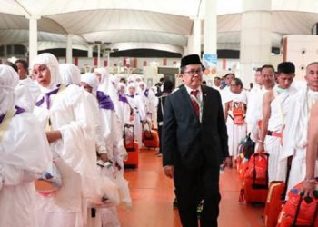 Kloter Jemaah Calon Haji Tahap Kedua Tiba di Jeddah