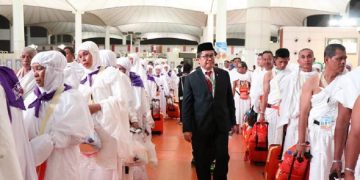Kloter Jemaah Calon Haji Tahap Kedua Tiba di Jeddah