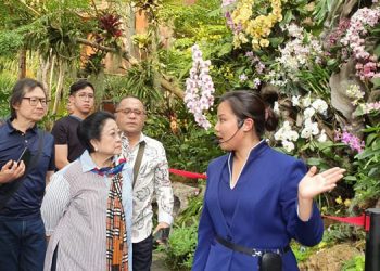 Ketika Megawati Terkagum-kagum Melihat Keindahan World Horticultural Expo Beijing