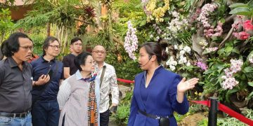 Ketika Megawati Terkagum-kagum Melihat Keindahan World Horticultural Expo Beijing