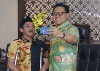 Cak Imin Bertemu Mahasiswa Disabilitas Penemu Lima Aplikasi