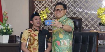 Cak Imin Bertemu Mahasiswa Disabilitas Penemu Lima Aplikasi
