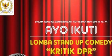 Ayo Ikut Lomba Stand Up Comedy ‘Kritik DPR’