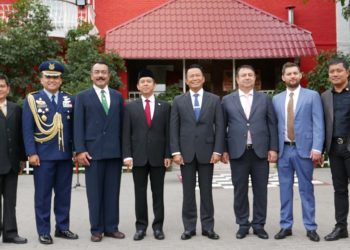 Wakil KSAU Jadi Tamu Istimewa di Kyiv Saat Upacara HUT RI Ke-74