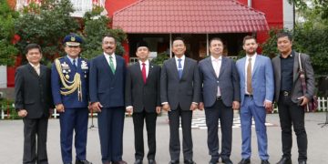 Wakil KSAU Jadi Tamu Istimewa di Kyiv Saat Upacara HUT RI Ke-74
