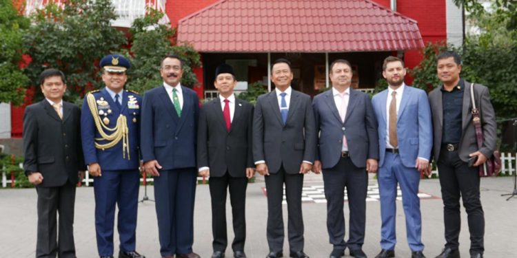 Wakil KSAU Jadi Tamu Istimewa di Kyiv Saat Upacara HUT RI Ke-74