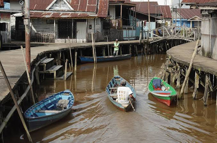  Menengok Waterfront City Kampung Beting Pontianak
